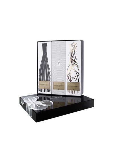 coffret graphique 3 bottles louis roederer