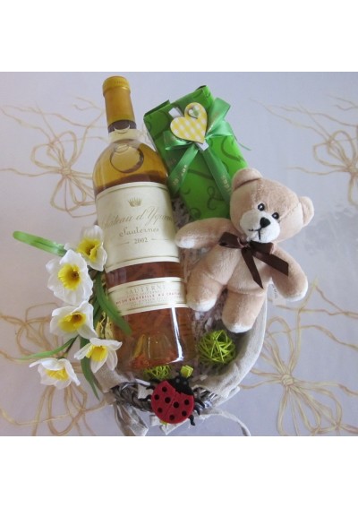 Gift basket - Château D'Yquem - 2002