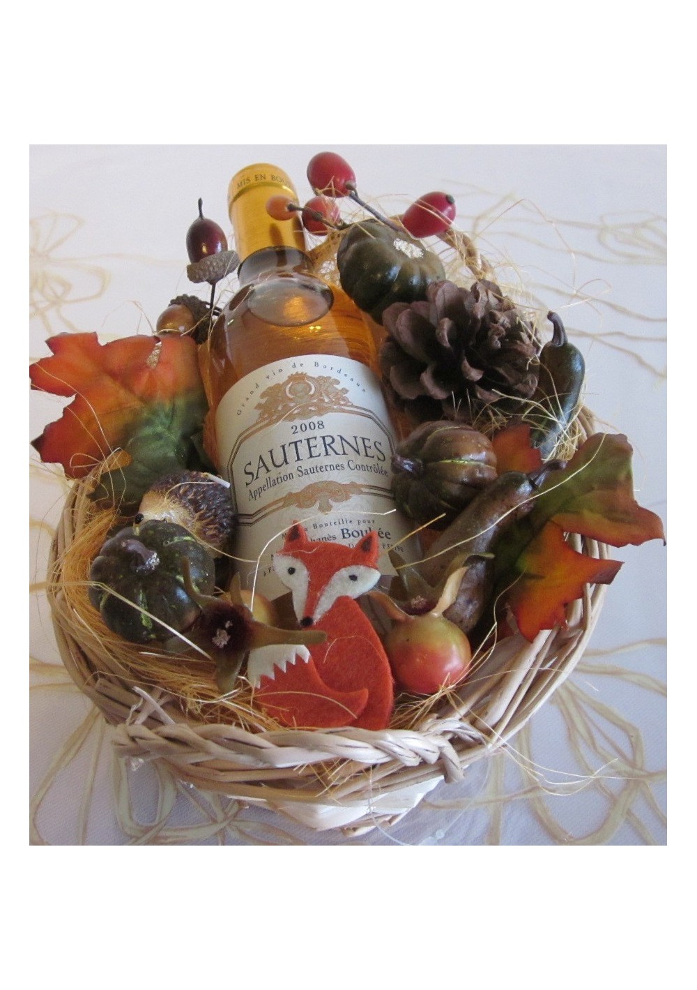 Gift basket Sauternes 2008