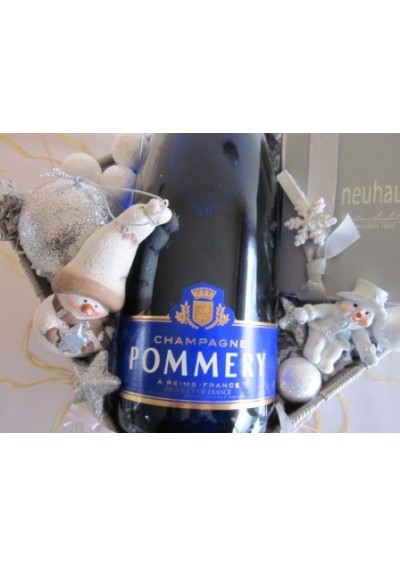 champagne Pommery christmas gift