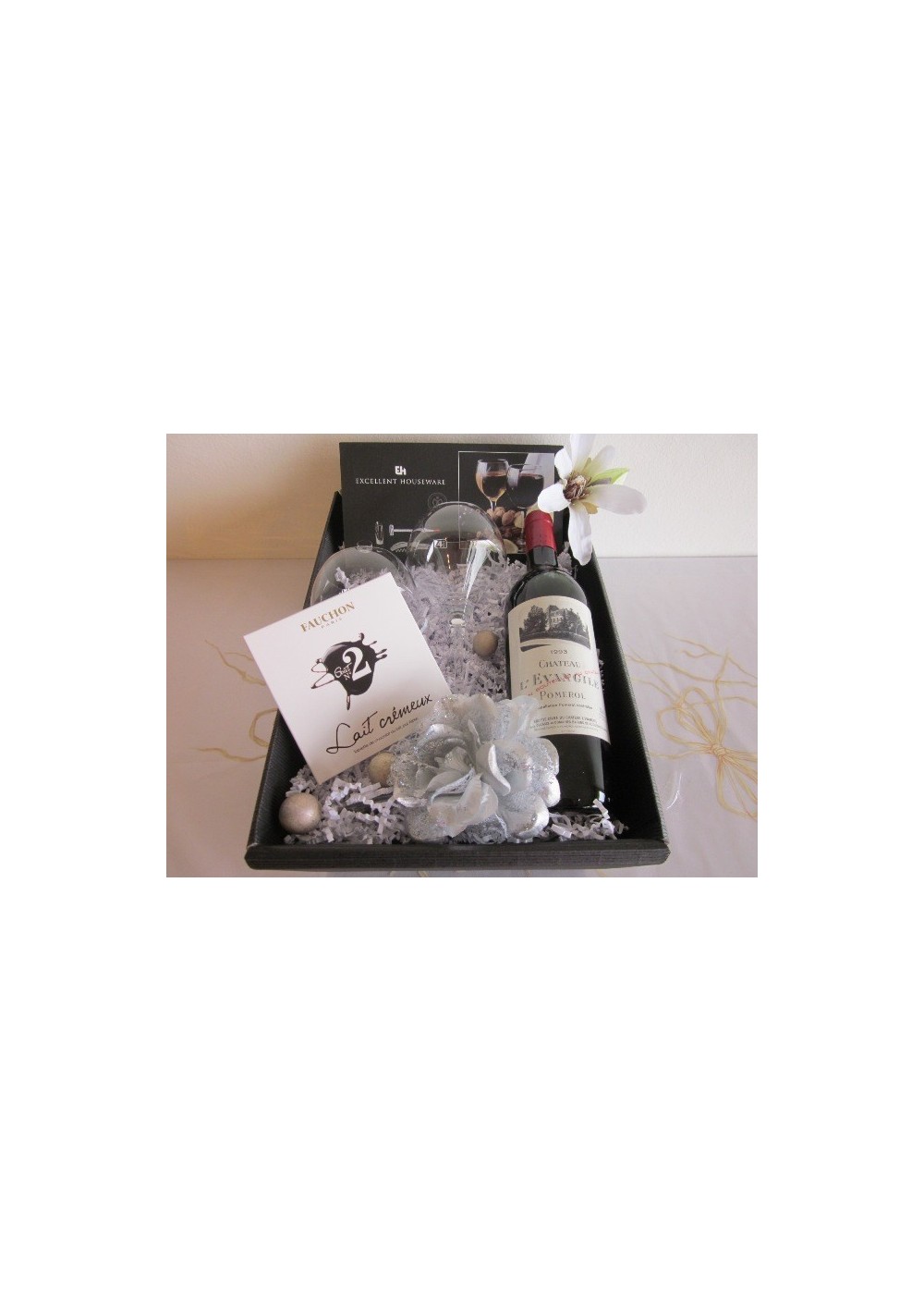 Birthday-gift-basket-chateau-lEvangile-1993-Pomerol-01-EN.jpg | Birthday gift basket, château l'Evangile 1993