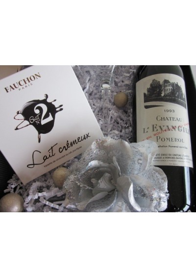 Birthday gift basket- château l'Evangile 1993 - Pomerol