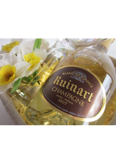 Panier cadeau "Ruinart Blanc de Blancs"