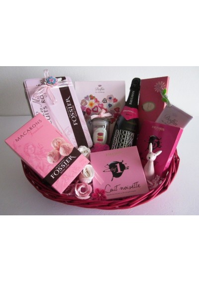 Gift basket Life in Pink