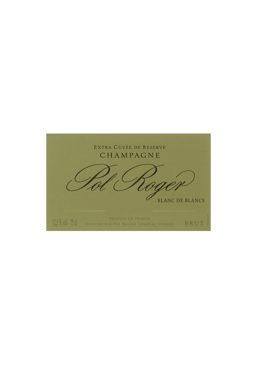 Champagne - Pol Roger - Winston Churchill - millésime 2012