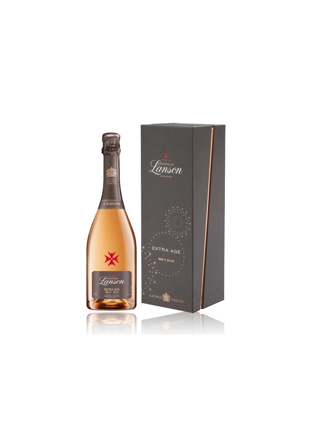 Champagne Lanson Extra Age Rosé (75cl)
