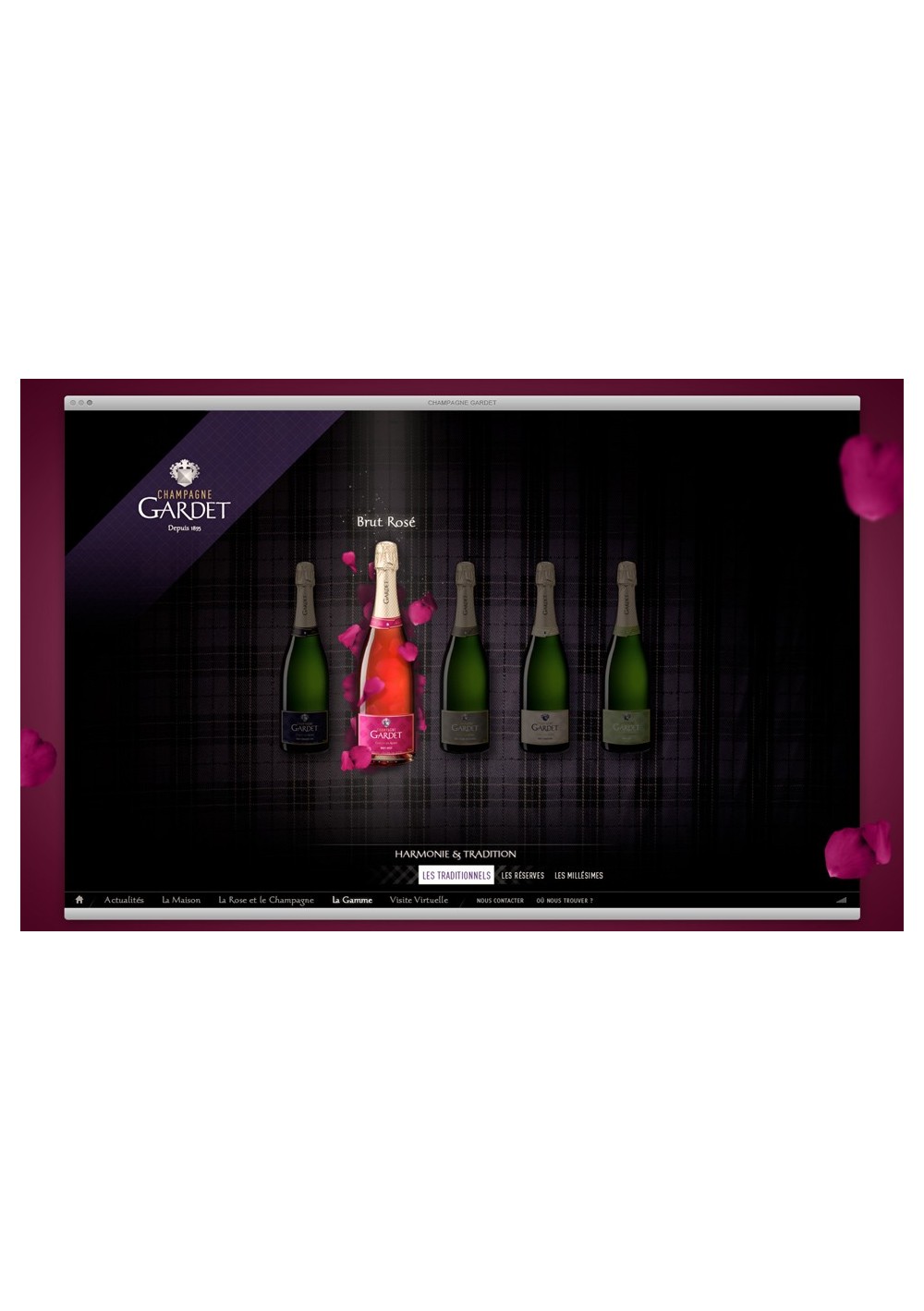 Champagne Gardet rosé (75cl)