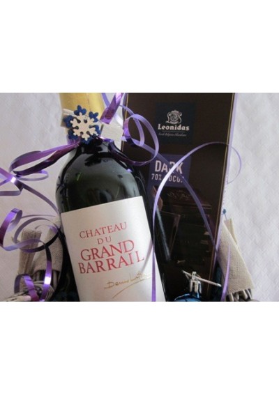 panier cadeau "Château  du Grand Barrail 2010