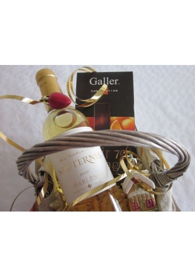 Panier cadeau- Sauternes Marlène 2009