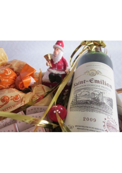 Panier cadeau"st Emillion" 2009