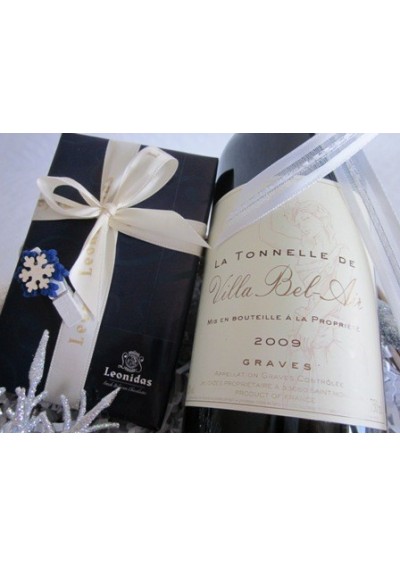 Panier cadeau Noël - grands vins de France