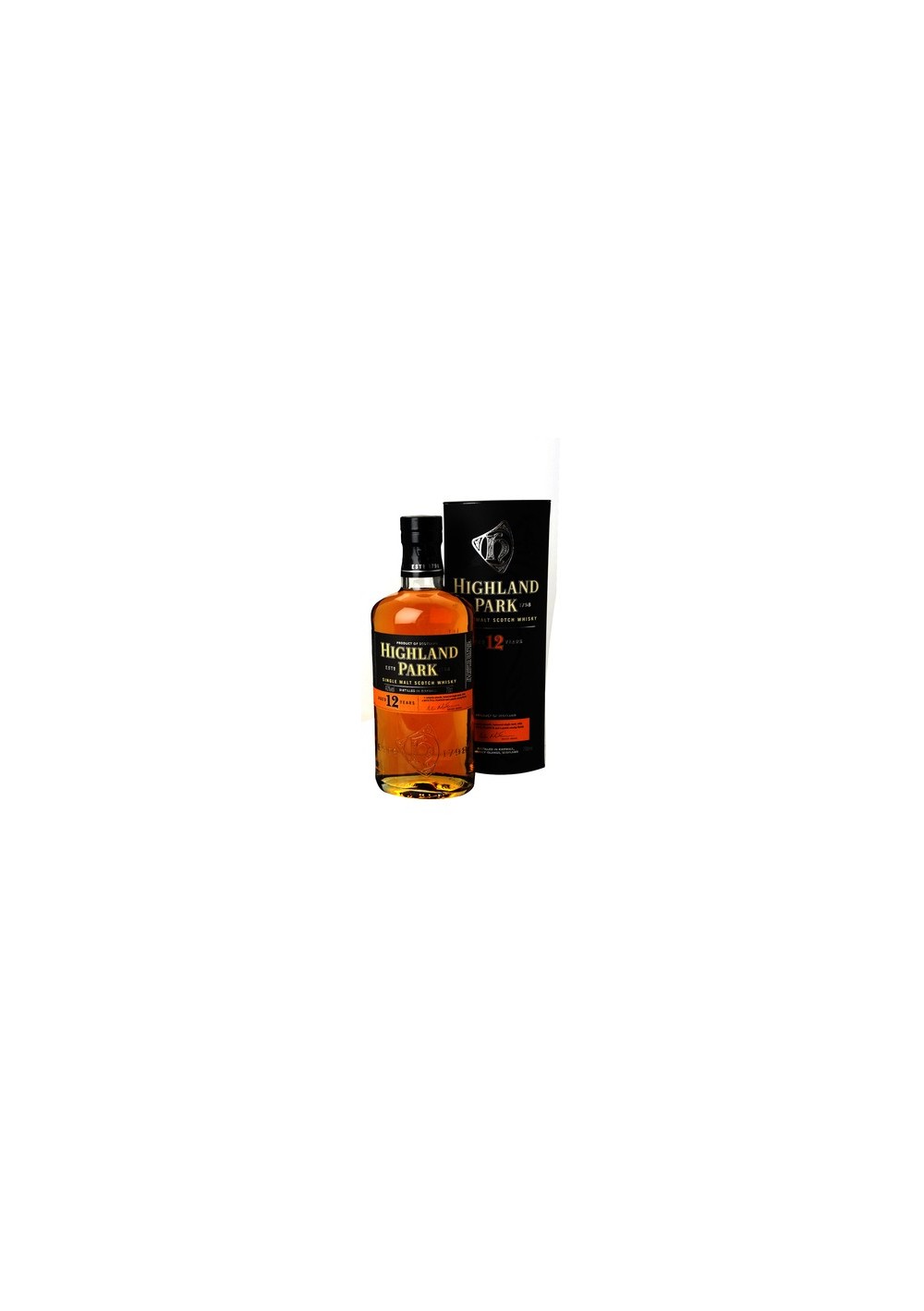 Highland Park 12 Year Old Single Whisky