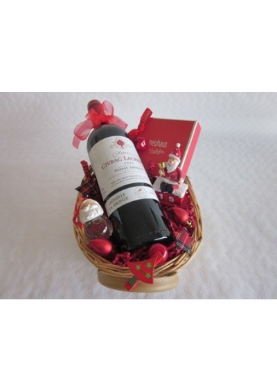 Panier cadeau"Château Civrac Lagrange 2009"