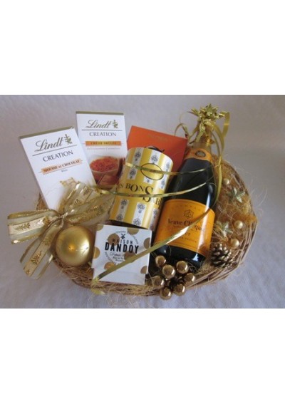 Panier cadeau Veuve Clicquot Carte Jaune 