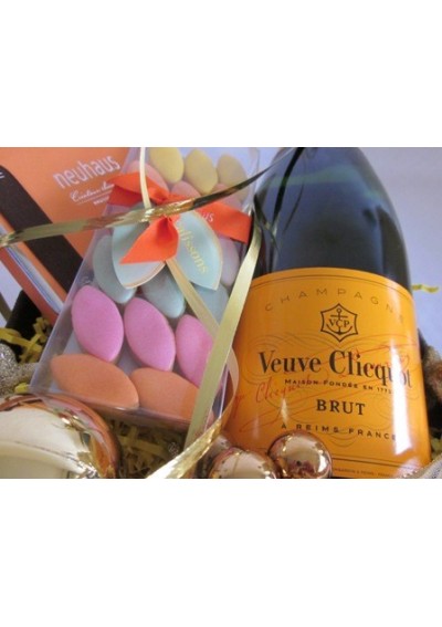 Panier cadeau Noël Veuve Clicquot