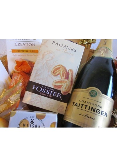 Panier gourmand Champagne Taittinger Bruxelles