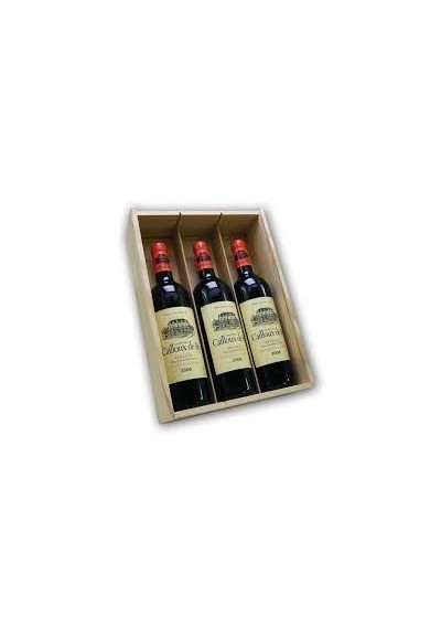 Gift box old vintage wine