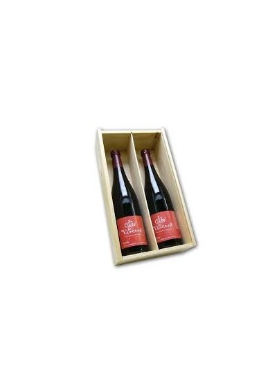 Gift box old vintage wines - 2 bottles