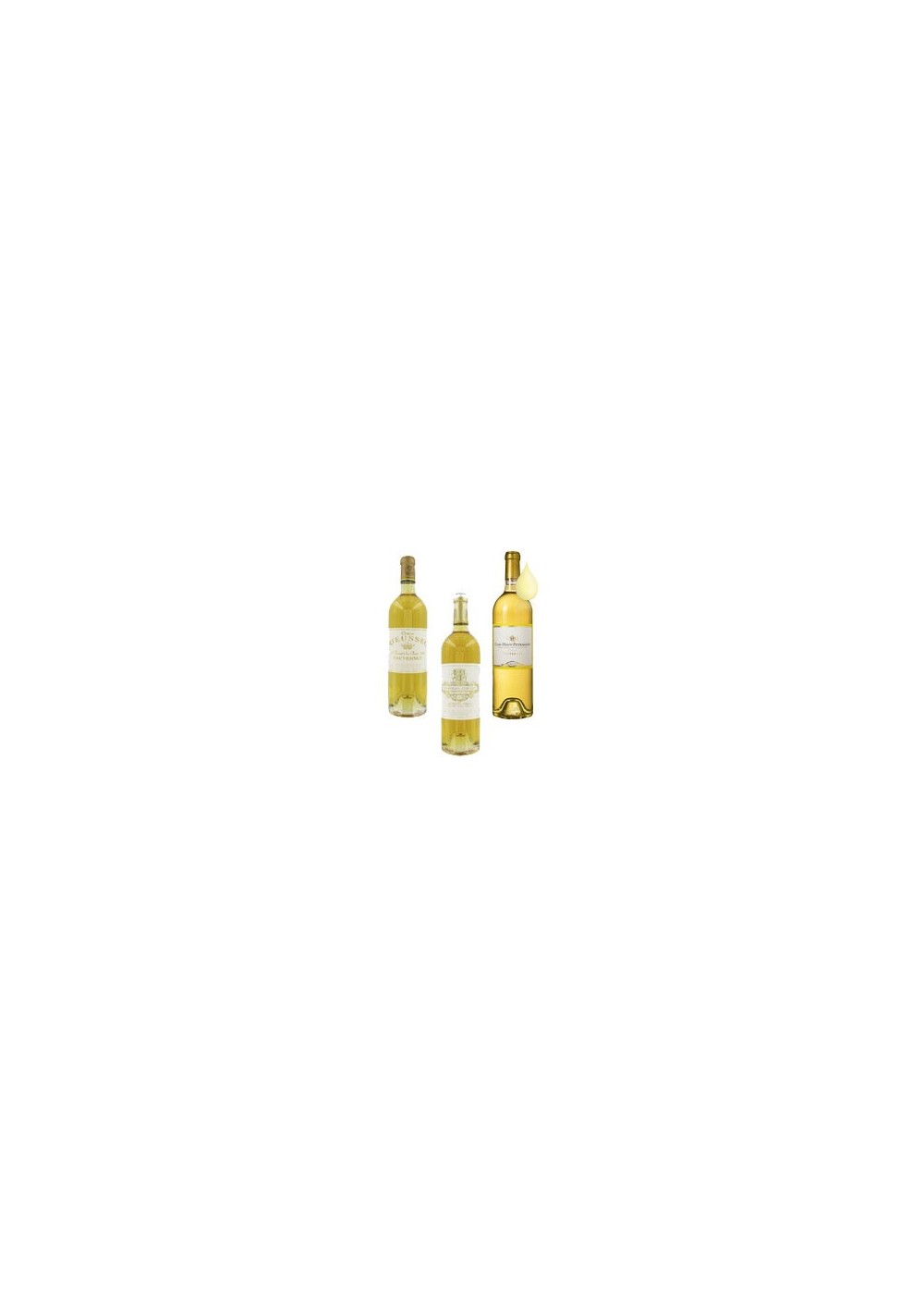 Coffrets Cadeaux vieux Sauternes millésimés 