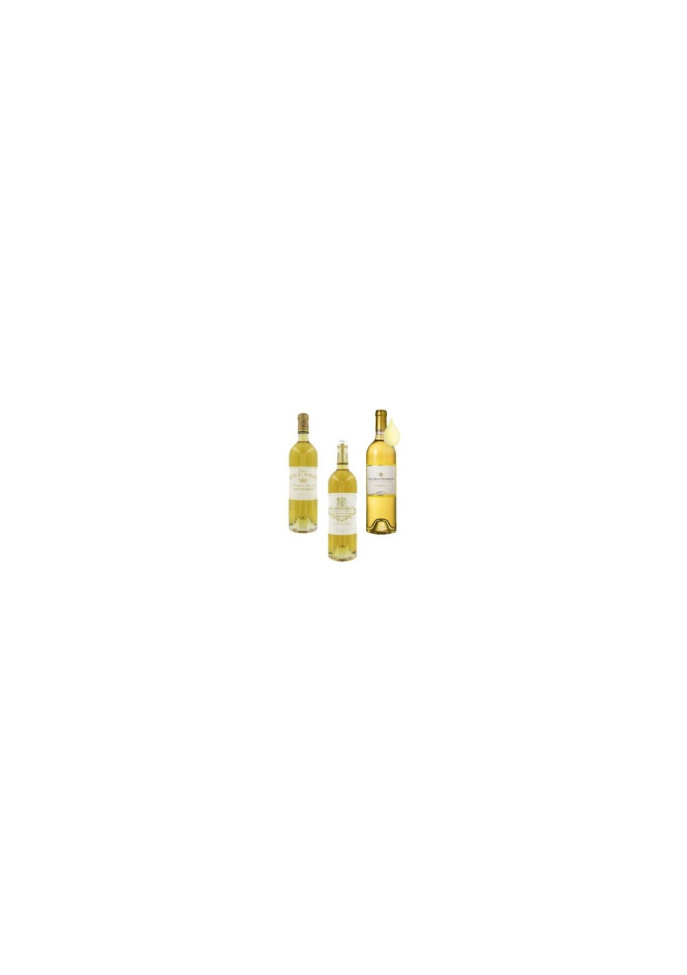 Coffrets Cadeaux vieux Sauternes millésimés 