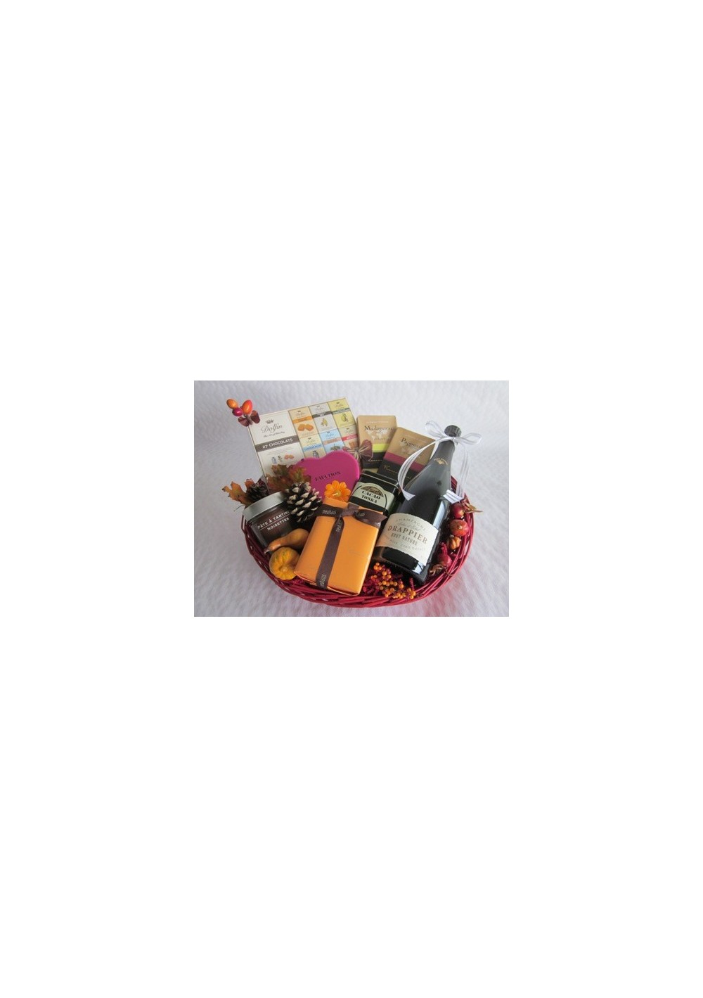 Autumn delicacies gift basket