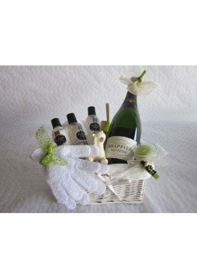 Gift basket champagne Drappier