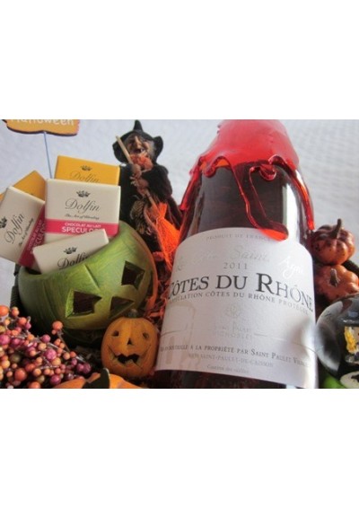 Halloween party gift basket