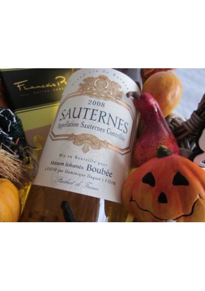 Gift basket Halloween Sauternes