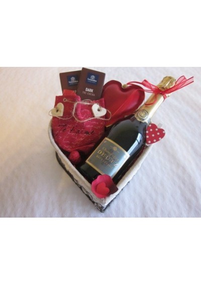 Deutz champagne gift basket