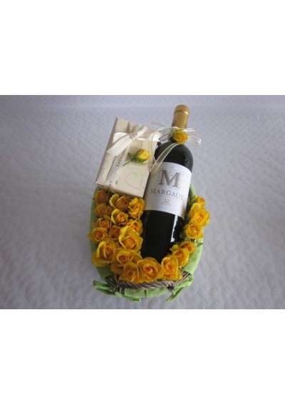 Gift basket flowers