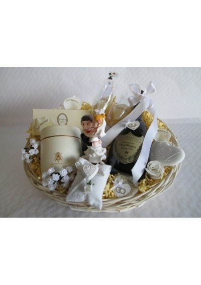 Special wedding gift basket "Best wishes"