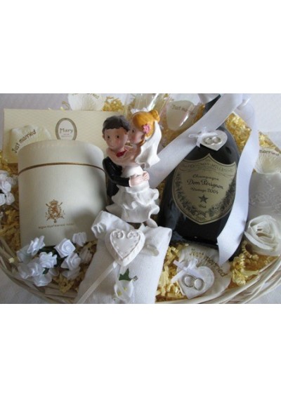 Special wedding gift basket "Best wishes"