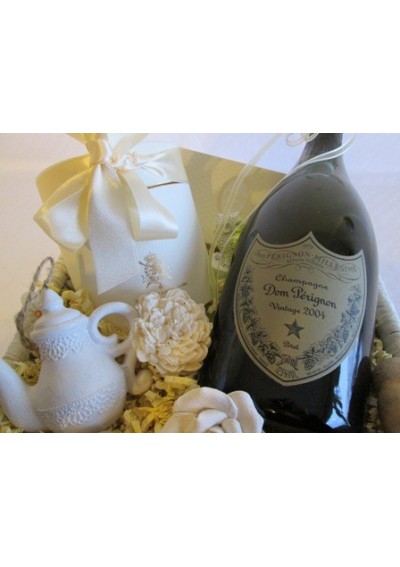 Panier cadeau - champagne Dom Perignon 