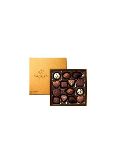 Godiva Boîte Rigide Gold 14 Chocolats