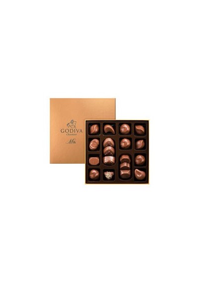 Godiva Connoisseur Chocolat Lait 18 pcs