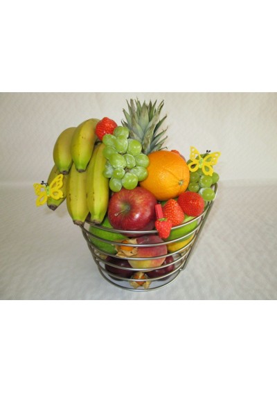 Organic fresh fruit baskets