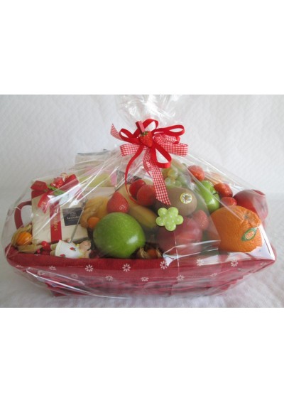 Panier de Fruits et chocolats