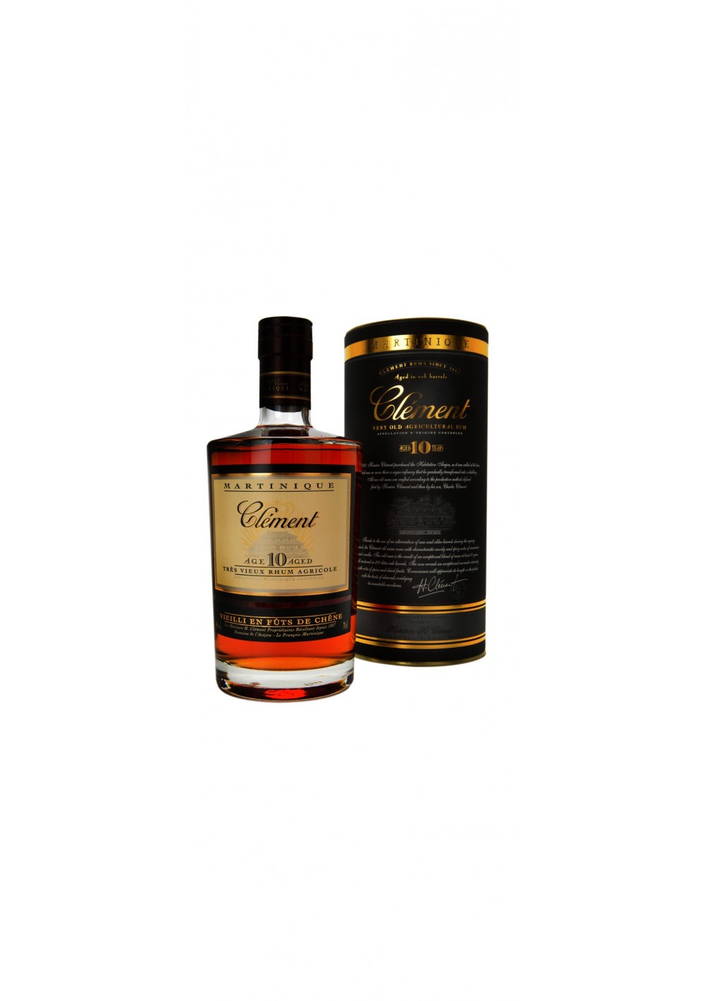 Rhum Clément 10 Years Old - (70cl)