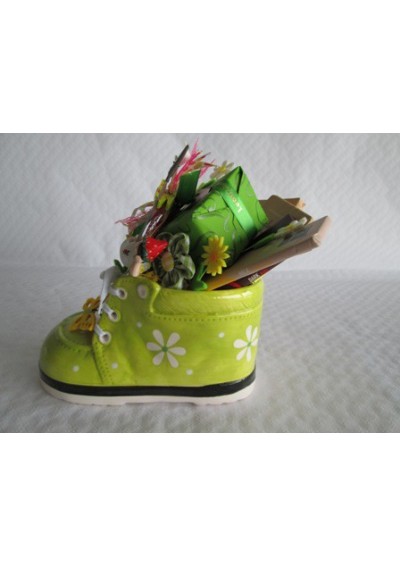 Gift basket - Ceramic boot
