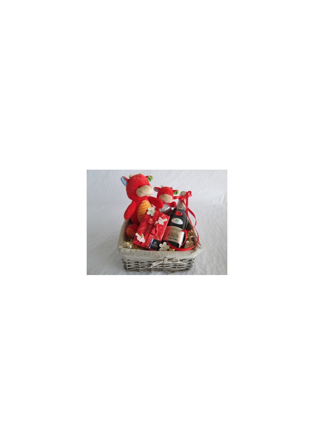 Belgium birth gift basket