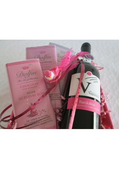 Wine gift basket 