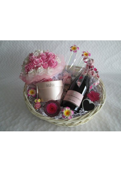 gift basket garden of flowers