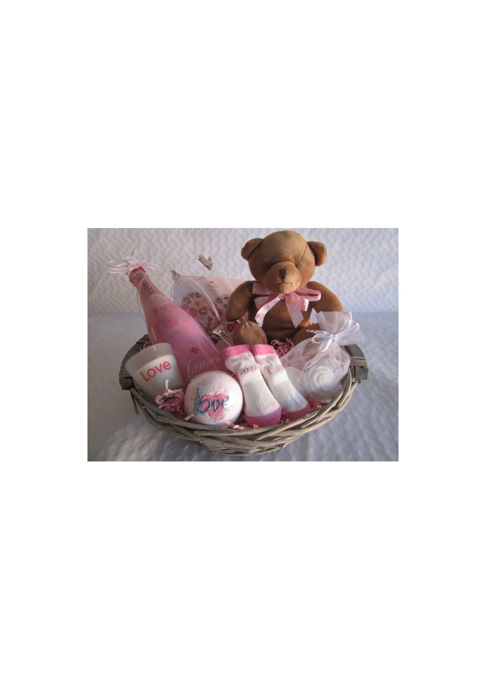 Livraison panier cadeau naissance fille garçon Belgique Bruxelles