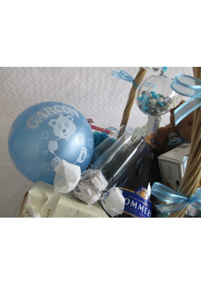 Panier cadeau naissance garçon