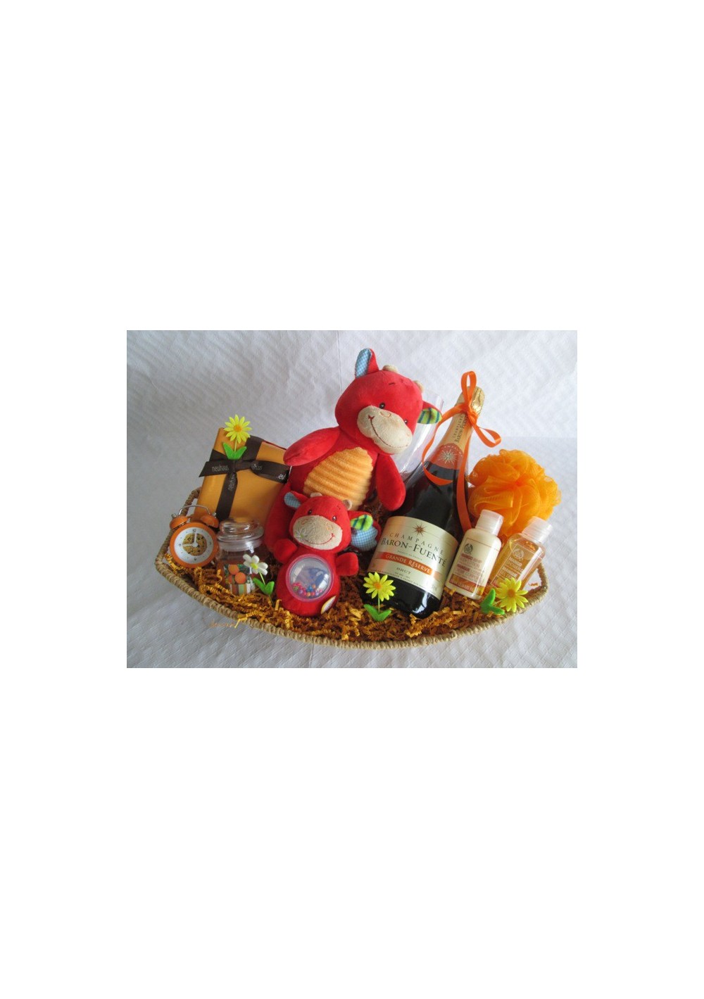 Birth gift basket Belgium