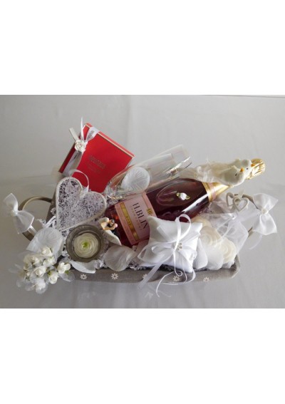 Wedding gift basket