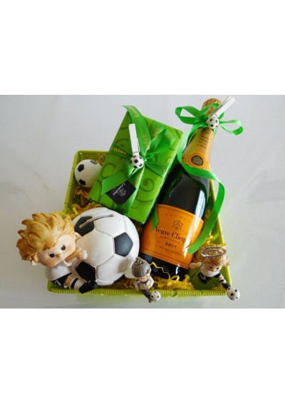 Panier cadeau football