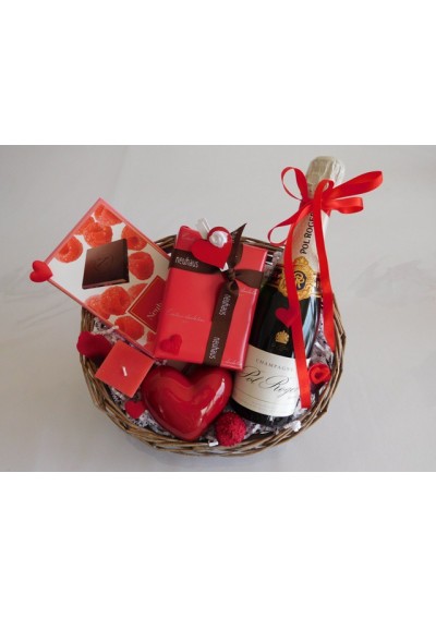 With love - Valentine's Day gift basket