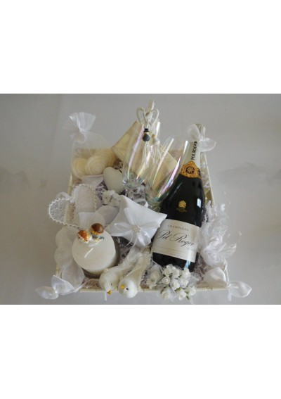 Wedding gift basket