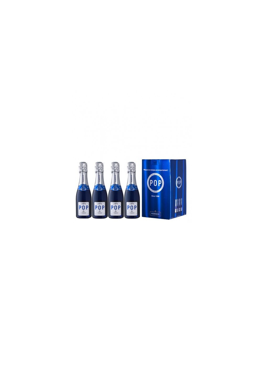 Champagne Pommery Coffret de 4 Pop 4 x 20cl